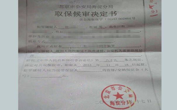 诈骗罪取保候审